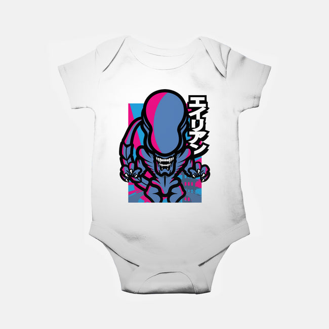 Alien Attack-Baby-Basic-Onesie-jrberger