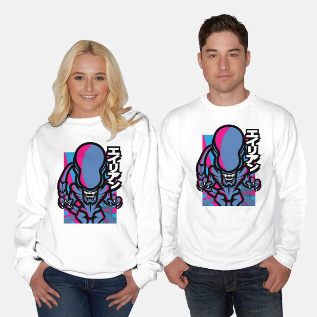 Alien Attack-Unisex-Crew Neck-Sweatshirt-jrberger