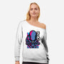 Alien Attack-Womens-Off Shoulder-Sweatshirt-jrberger