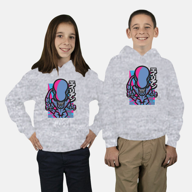 Alien Attack-Youth-Pullover-Sweatshirt-jrberger