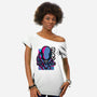 Alien Attack-Womens-Off Shoulder-Tee-jrberger