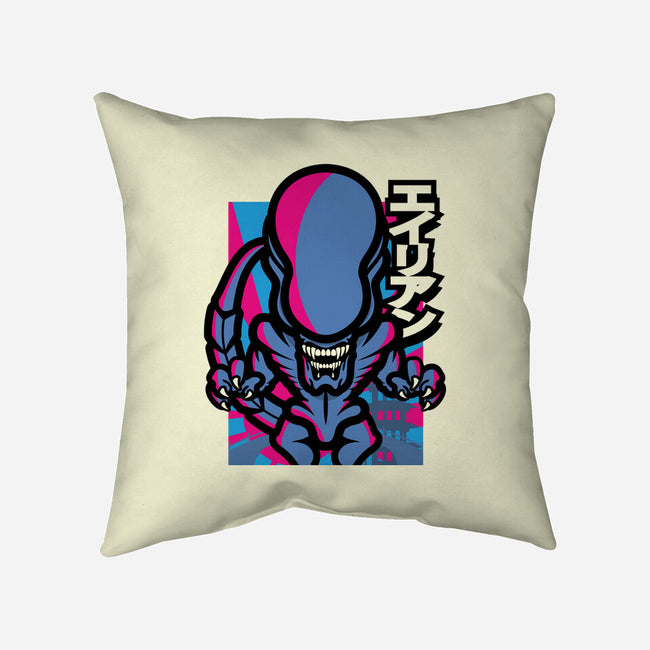 Alien Attack-None-Removable Cover w Insert-Throw Pillow-jrberger