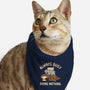 Always Busy Doing Nothing-Cat-Bandana-Pet Collar-tobefonseca