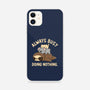 Always Busy Doing Nothing-iPhone-Snap-Phone Case-tobefonseca