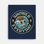 Shower Everyday Vintage Toaster-None-Stretched-Canvas-tobefonseca