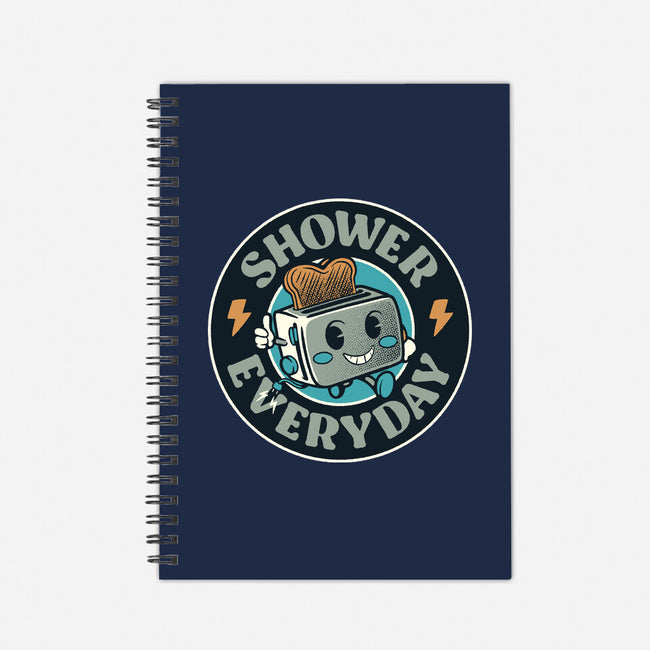 Shower Everyday Vintage Toaster-None-Dot Grid-Notebook-tobefonseca