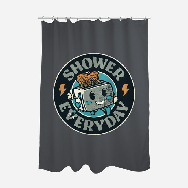 Shower Everyday Vintage Toaster-None-Polyester-Shower Curtain-tobefonseca