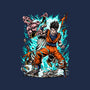 Gohan Vs Boo-None-Polyester-Shower Curtain-Knegosfield