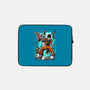 Gohan Vs Boo-None-Zippered-Laptop Sleeve-Knegosfield