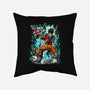 Gohan Vs Boo-None-Removable Cover w Insert-Throw Pillow-Knegosfield