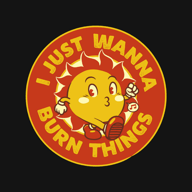 I Just Wanna Burn Things-Cat-Bandana-Pet Collar-tobefonseca