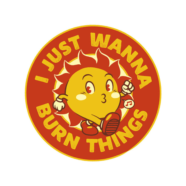 I Just Wanna Burn Things-None-Polyester-Shower Curtain-tobefonseca