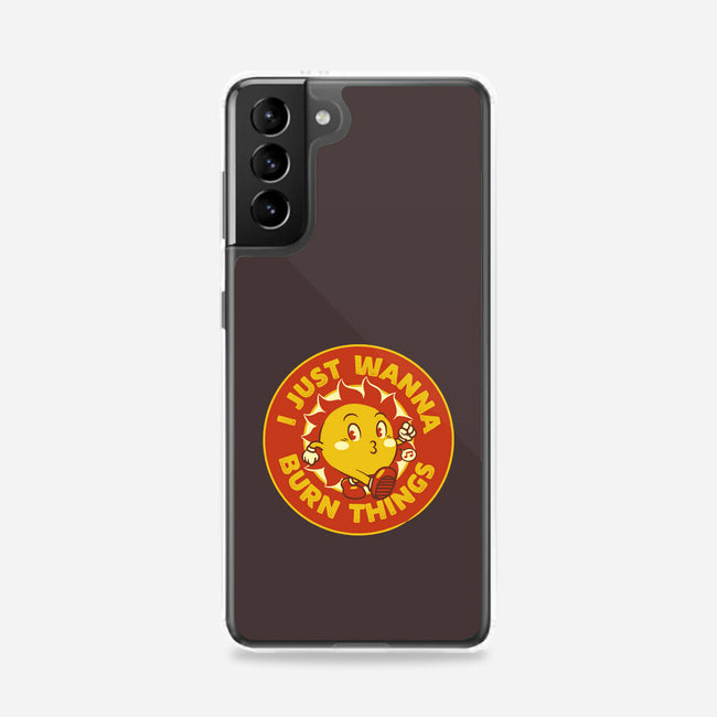 I Just Wanna Burn Things-Samsung-Snap-Phone Case-tobefonseca