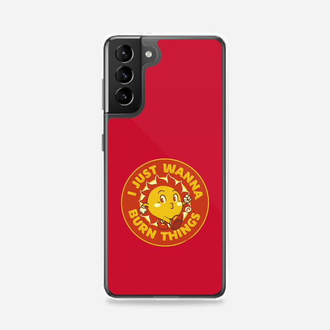 I Just Wanna Burn Things-Samsung-Snap-Phone Case-tobefonseca