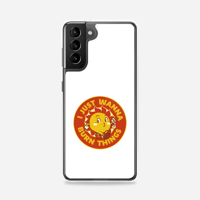 I Just Wanna Burn Things-Samsung-Snap-Phone Case-tobefonseca