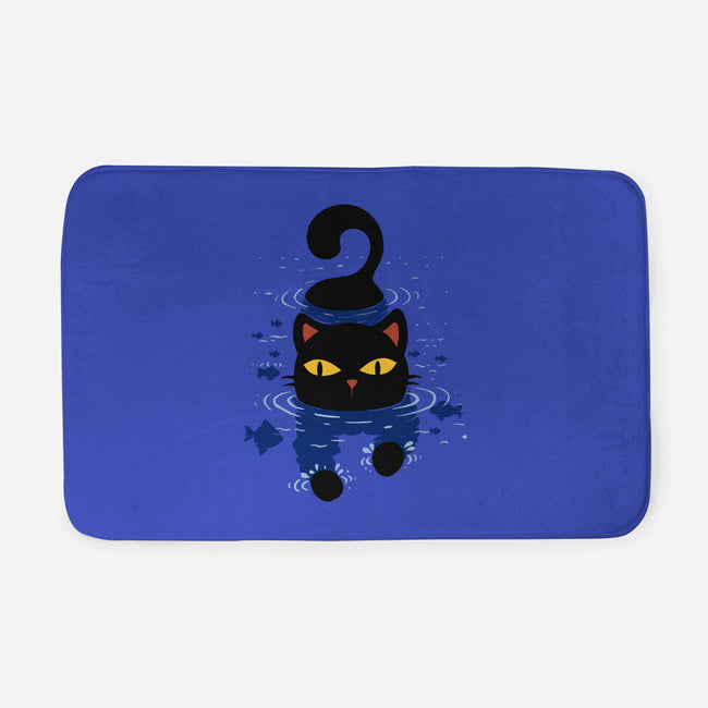 Paws In Water-None-Memory Foam-Bath Mat-erion_designs