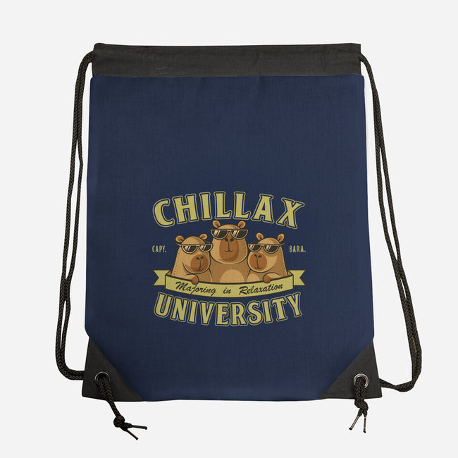 Chillax University-None-Drawstring-Bag-erion_designs