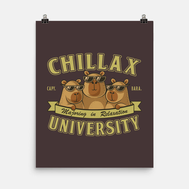 Chillax University-None-Matte-Poster-erion_designs