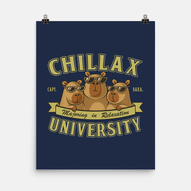 Chillax University-None-Matte-Poster-erion_designs