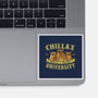 Chillax University-None-Glossy-Sticker-erion_designs