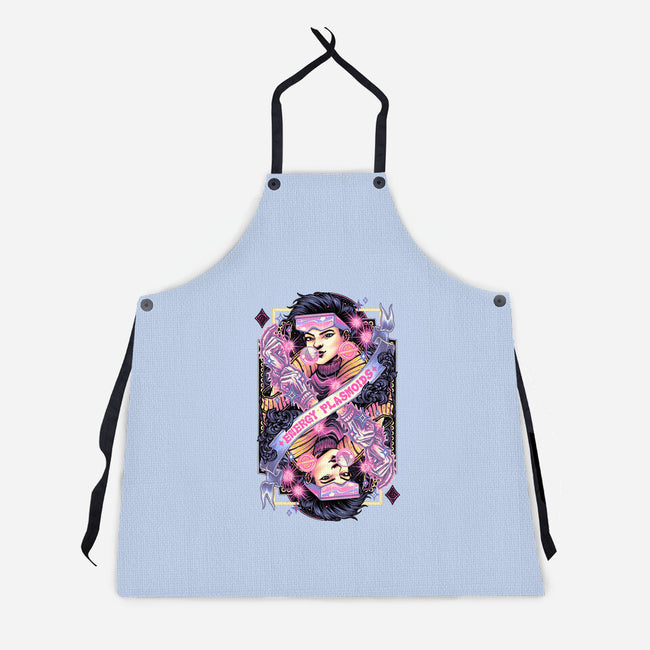 Energy Plasmoids Card-Unisex-Kitchen-Apron-glitchygorilla