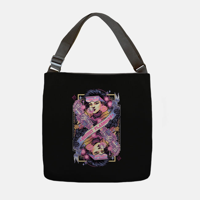 Energy Plasmoids Card-None-Adjustable Tote-Bag-glitchygorilla