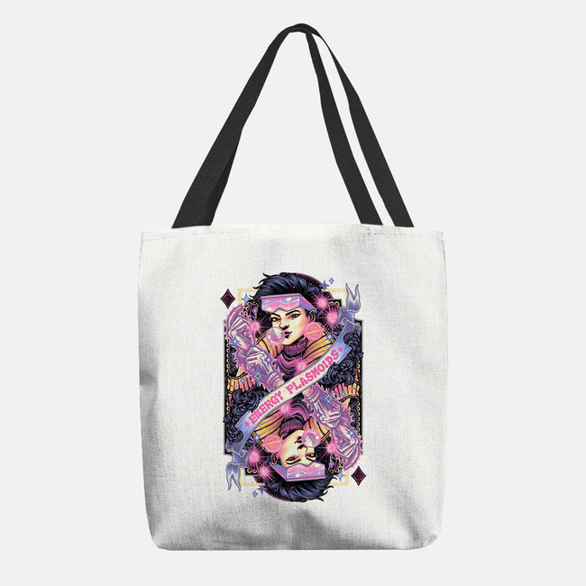 Energy Plasmoids Card-None-Basic Tote-Bag-glitchygorilla