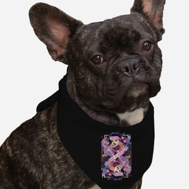 Energy Plasmoids Card-Dog-Bandana-Pet Collar-glitchygorilla