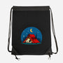 Beagle Camping-None-Drawstring-Bag-erion_designs