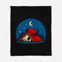 Beagle Camping-None-Fleece-Blanket-erion_designs