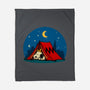 Beagle Camping-None-Fleece-Blanket-erion_designs