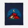 Beagle Camping-None-Fleece-Blanket-erion_designs