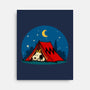 Beagle Camping-None-Stretched-Canvas-erion_designs