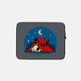 Beagle Camping-None-Zippered-Laptop Sleeve-erion_designs