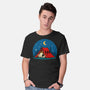 Beagle Camping-Mens-Basic-Tee-erion_designs