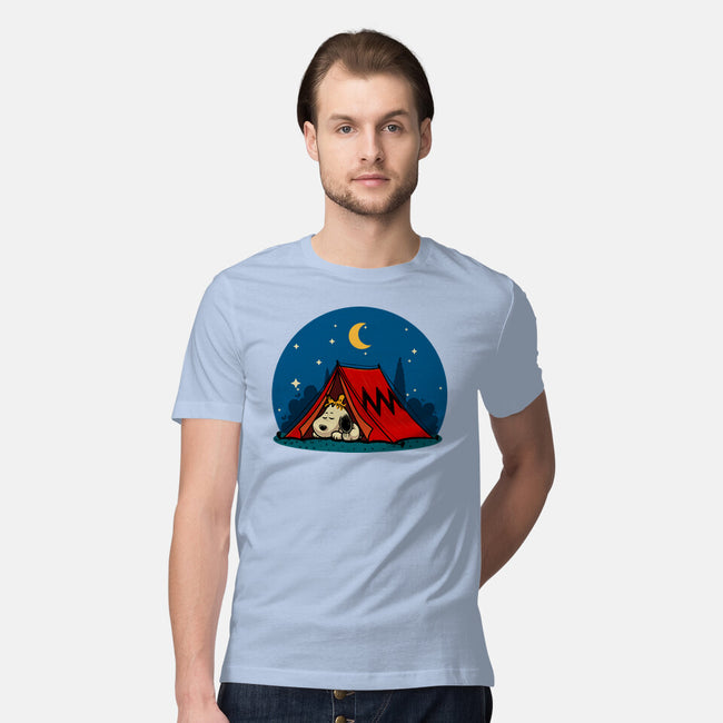 Beagle Camping-Mens-Premium-Tee-erion_designs