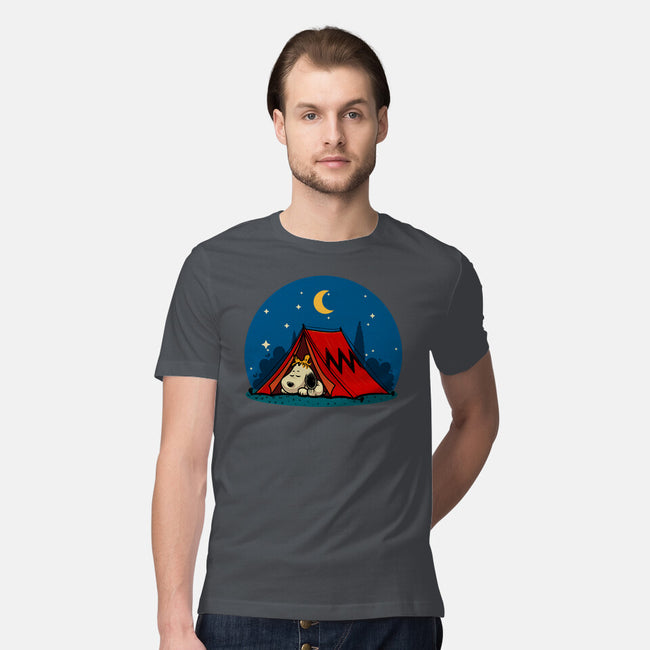 Beagle Camping-Mens-Premium-Tee-erion_designs