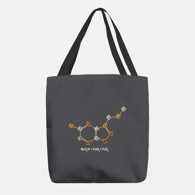 Happiness Meowlecule-None-Basic Tote-Bag-erion_designs