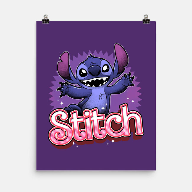 Stitch-None-Matte-Poster-Astrobot Invention