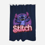 Stitch-None-Polyester-Shower Curtain-Astrobot Invention