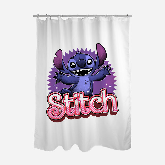 Stitch-None-Polyester-Shower Curtain-Astrobot Invention