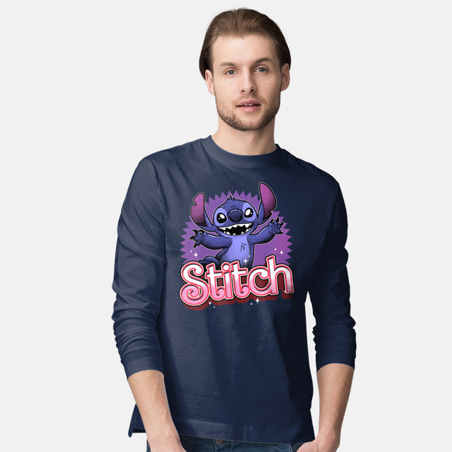 Stitch-Mens-Long Sleeved-Tee-Astrobot Invention