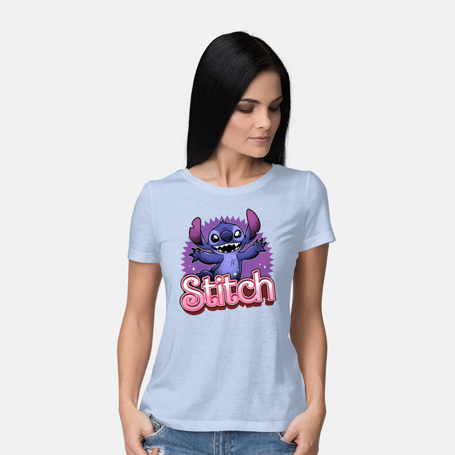 Stitch-Womens-Basic-Tee-Astrobot Invention