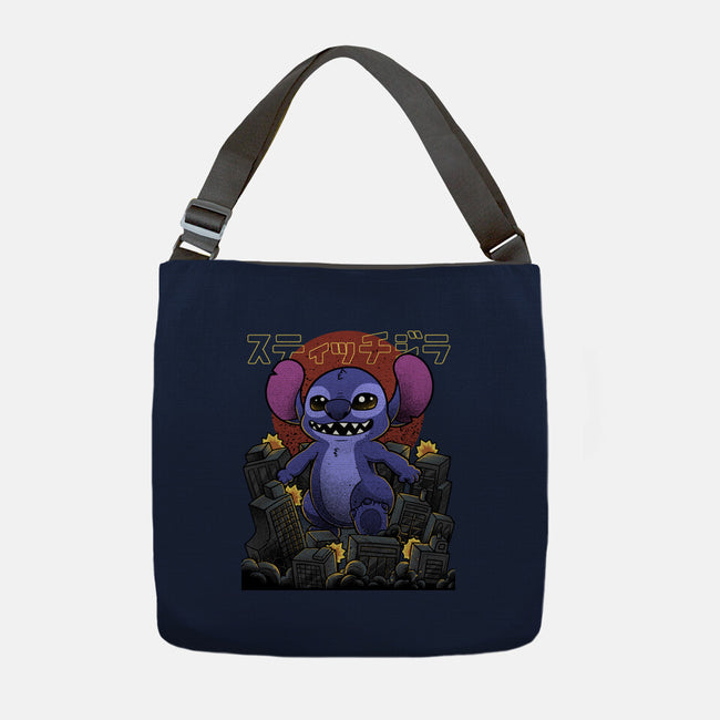 Stitchzilla-None-Adjustable Tote-Bag-Astrobot Invention