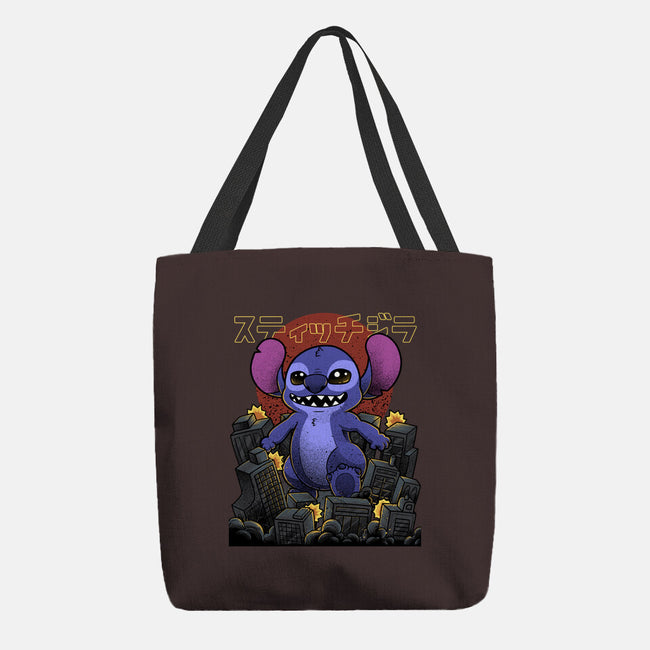 Stitchzilla-None-Basic Tote-Bag-Astrobot Invention