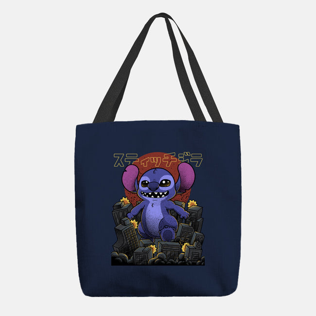 Stitchzilla-None-Basic Tote-Bag-Astrobot Invention