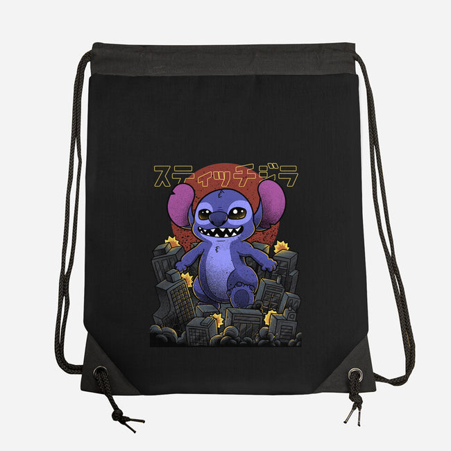 Stitchzilla-None-Drawstring-Bag-Astrobot Invention