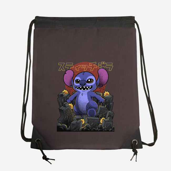 Stitchzilla-None-Drawstring-Bag-Astrobot Invention