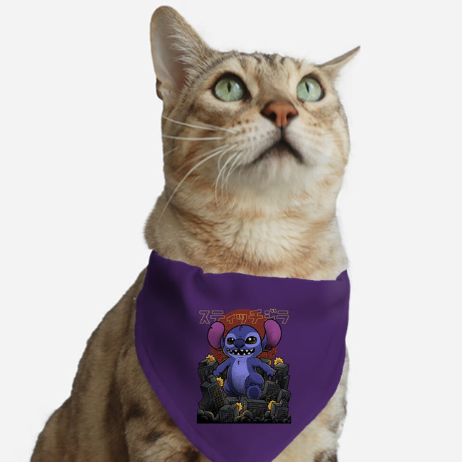 Stitchzilla-Cat-Adjustable-Pet Collar-Astrobot Invention