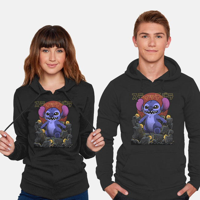 Stitchzilla-Unisex-Pullover-Sweatshirt-Astrobot Invention